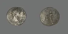 Denarius (Coin) Portraying Emperor Septimius Severus, 200-201. Creator: Unknown