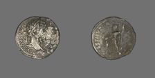 Denarius (Coin) Portraying Emperor Septimius Severus, 200-201. Creator: Unknown