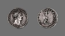 Denarius (Coin) Portraying Emperor Trajan, October 103-October 111, probably 106-107, issued by Traj Creator: Unknown