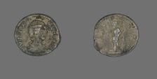 Denarius (Coin) Portraying Julia Domna, 193-217. Creator: Unknown