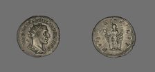 Denarius (Coin) Portraying King Philip II, 244-247. Creator: Unknown
