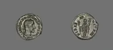 Denarius (Coin) Portraying the Emperor Maximinus, 235 (March)-236 (January). Creator: Unknown