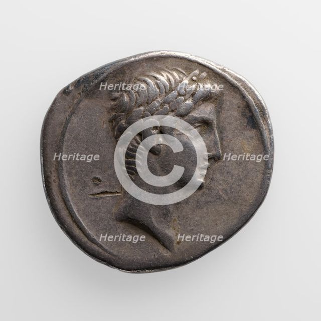 Denarius, about 30 B.C. Creator: Unknown.