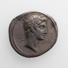 Denarius, about 30 B.C. Creator: Unknown