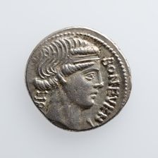 Denarius I. Scribonius Libo, 55 B.C. Creator: Unknown