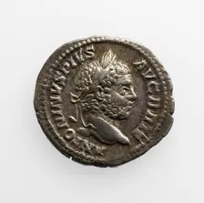 Denarius of Caracalla, A.D. 210-213. Creator: Unknown