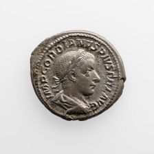 Denarius of Gordian III, A.D. 238-244. Creator: Unknown