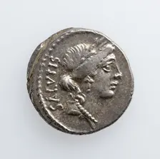 Denarius of Mn. Acilius, 49 B.C. Creator: Unknown