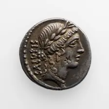 Denarius of Mn. Acilius, 49 B.C. Creator: Unknown