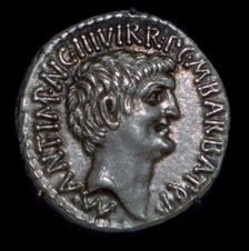 Denarius of Mark Antony, 1st century BC