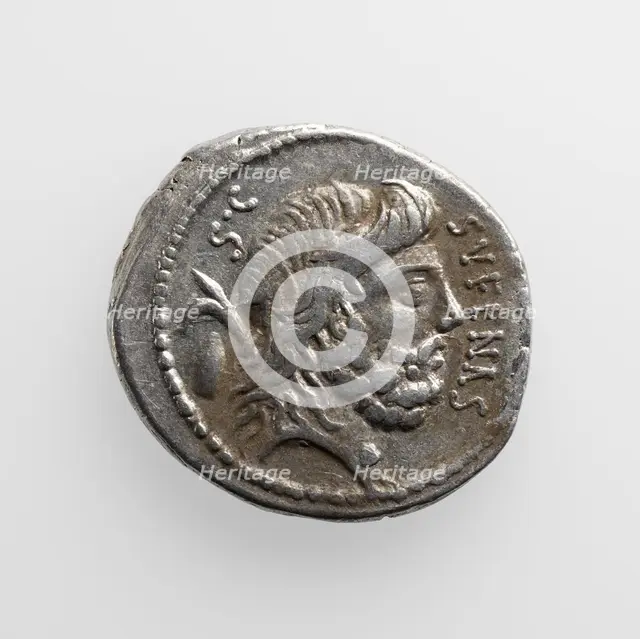 Denarius of Nonius Sufenas, 59 B.C. Creator: Unknown.