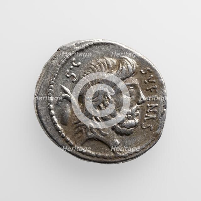 Denarius of Nonius Sufenas, 59 B.C. Creator: Unknown.
