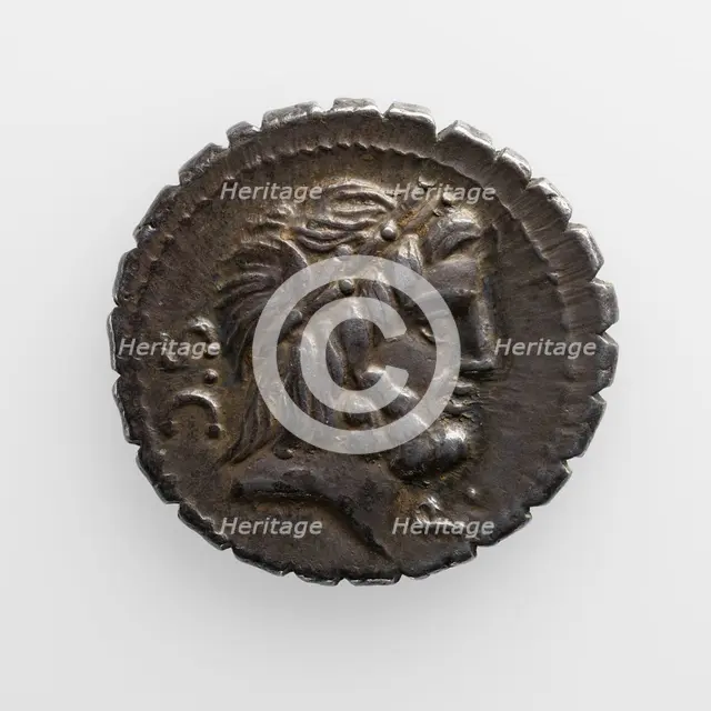 Denarius of Q. Antonius Balbus, 83-82 B.C. Creator: Unknown.