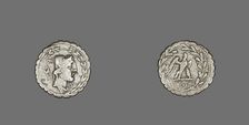 Denarius Serratus (Coin) Depicting the God Vulcan, 105 BCE. Creator: Unknown