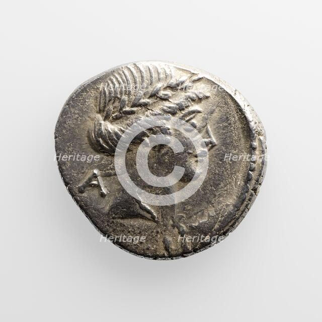 Denarius with C. Considius Paetus, about 46 B.C. Creator: Unknown.