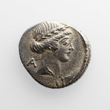 Denarius with C. Considius Paetus, about 46 B.C. Creator: Unknown