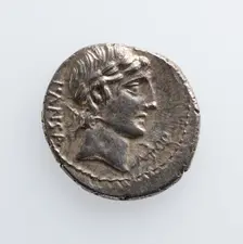 Denarius with C. Vibius C. F. Pansa, 90 B.C. Creator: Unknown