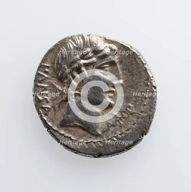 Denarius with C. Vibius C. F. Pansa, 90 B.C. Creator: Unknown.