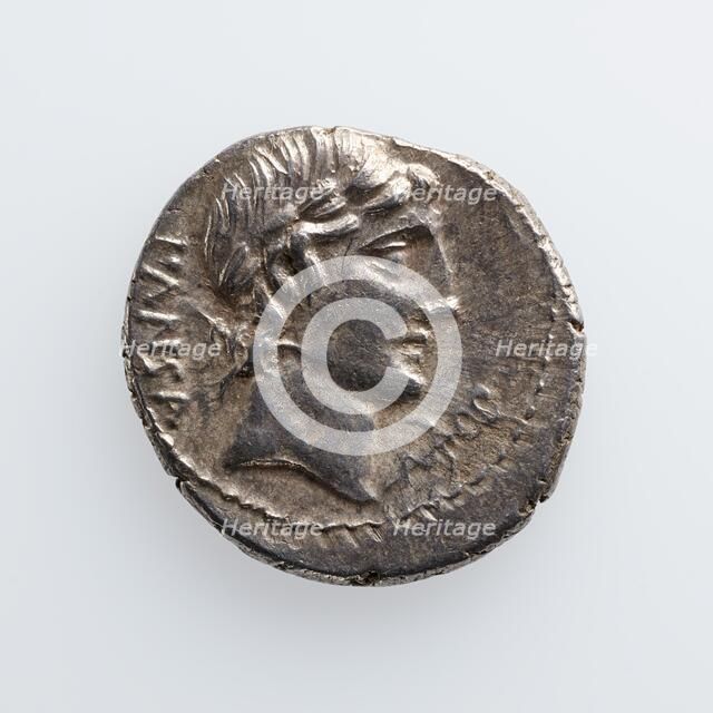 Denarius with C. Vibius C. F. Pansa, 90 B.C. Creator: Unknown.