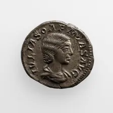 Denarius with Julia Soaemias, A.D. 218-222. Creator: Unknown
