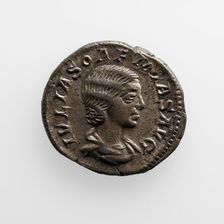Denarius with Julia Soaemias, A.D. 218-222. Creator: Unknown