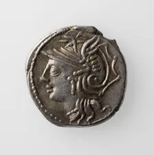 Denarius with L. Appuleius Saturninus, 104 B.C. Creator: Unknown
