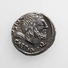Denarius with L. C. Piso, about 100 B.C. Creator: Unknown