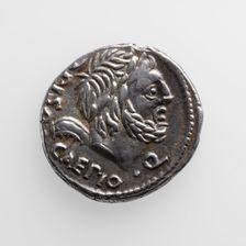 Denarius with L. C. Piso, about 100 B.C. Creator: Unknown