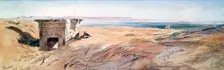 Dendera 1867. Artist: Edward Lear