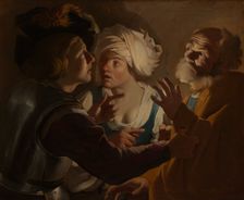 Denial of Saint Peter, c1610s. Creator: Dirck van Baburen