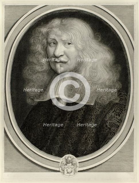 Denis Marin de la Châtaigneraye, Secretary to the King, 1672. Creator: Antoine Masson.
