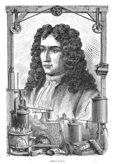 Denis Papin, French physicist, 1870. Creator: Unknown