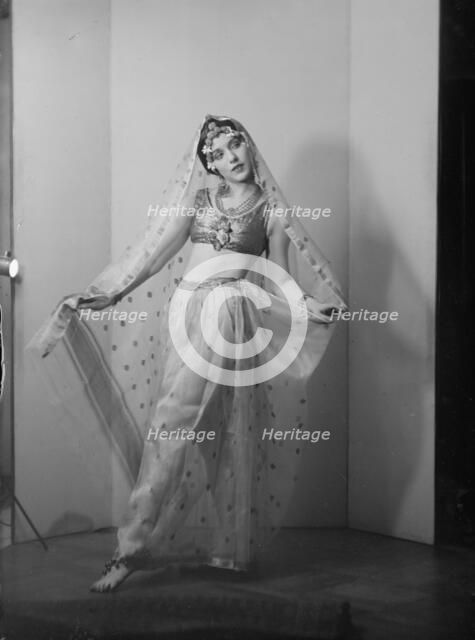 Denishawn dancer, 1927 or 1928. Creator: Arnold Genthe.