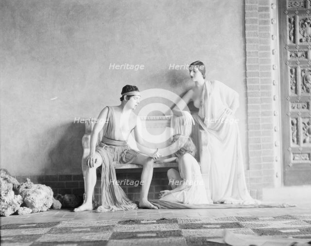 Denishawn dancers, 1927 or 1928. Creator: Arnold Genthe.