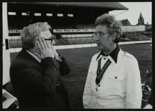 Dennis Mathews with Lee Konitz at the Newport Jazz Festival, Ayresome Park, Middlesbrough, 1978. Creator: Denis Williams