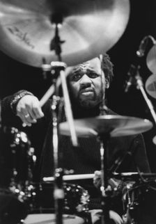 Dennis Chambers, North Sea Jazz Festival, Netherlands, 1989. Creator: Brian Foskett