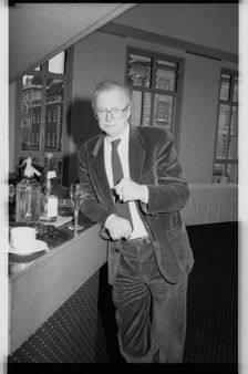 Dennis Potter, BAFTA, London, 1990. Artist: Brian O'Connor