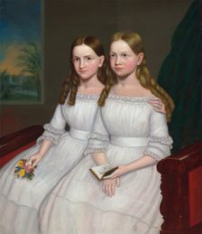 Dennison Sisters, c1845. Creator: Unknown