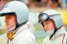 Denny Hulme and Bruce McLaren. Creator: Unknown
