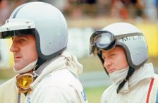 Denny Hulme and Bruce McLaren. Creator: Unknown