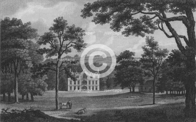 'Denton Court, the Seat of Samuel Egerton Brydges, Esq.', 1719. Artist: J Newton.