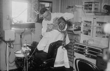 Dentist on COMFORT, between c1915 and c1920. Creator: Bain News Service