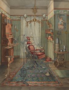 Dentist's Operating Room, 1935/1942. Creator: Perkins Harnly