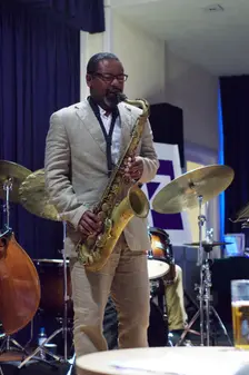 Denys Baptiste, Watermill Jazz Club, Dorking, Surrey, 2014. Artist: Brian O'Connor