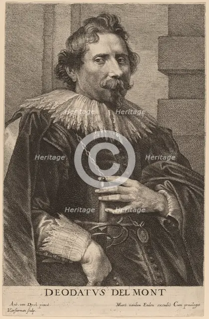 Deodat Delmont, probably 1626/1641. Creator: Lucas Vorsterman.