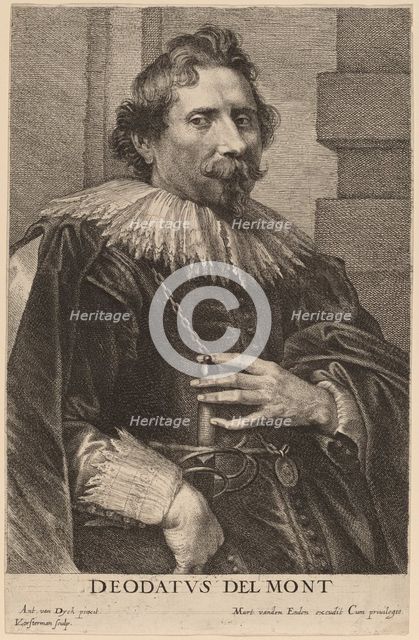 Deodat Delmont, probably 1626/1641. Creator: Lucas Vorsterman.