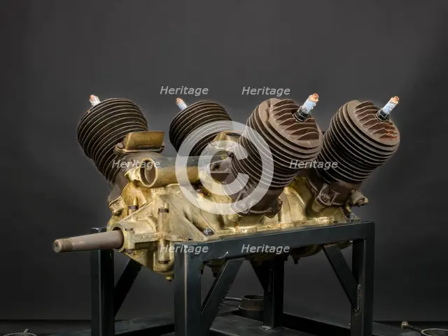 DePalma, V-4 Engine, ca. 1918. Creator: DePalma Manufacturing Company.