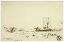 Departure, 1848-1870. Creator: David Octavius Hill