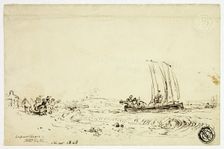 Departure, 1848-1870. Creator: David Octavius Hill
