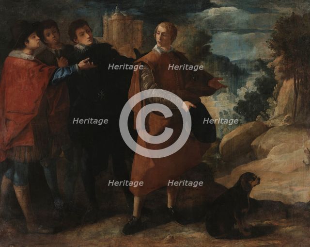 Departure of Saint Peter Nolasco for Barcelona, c1629. Creator: Zurbarán, Francisco, de (1598-1664).